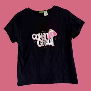 Vintage y2k Cover Ghoul baby tee